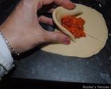 Stuffed rose shaped bread recipe step 20 photo
