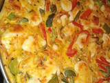 Tarta de verduras rápida