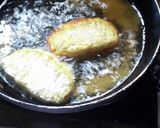 A picture of step 2 of Plantain pie, Pap and milk.