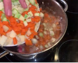 Foto del paso 6 de la receta: Sopa de verduras y albóndigas