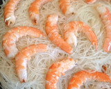 Foto del paso 2 de la receta: Noodles de cristal con langostinos