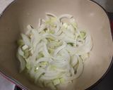 A picture of step 3 of Potato Kimchi Hot and Sour Soup.