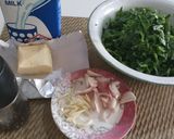 পালং শাকের স‍্যুপ। Spinach Soup রেসিপির ধাপ 1 ছবি
