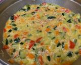 Foto del paso 3 de la receta: Pastel de calabacín y jamón serrano