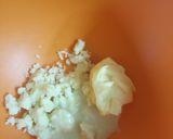 A picture of step 1 of Mawa cake.