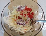 Vegyes káposzta saláta 🍅🧅🥬🥕🌶️ recept fázis 1 fotója