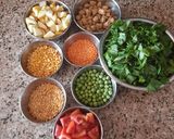 दाल पालक (dal palak recipe in Hindi) रेसिपी चरण 1 फोटो