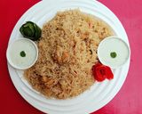 A picture of step 8 of Chicken Pulao 😋😋.