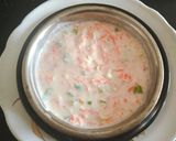 A picture of step 3 of Healthy tasty mix vegetable curd raita.
