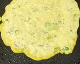 A picture of step 3 of Kodo Millets Chilla.