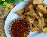 Foto langkah ke 5 dari resep Tahu Goreng dan sambal boncabe.