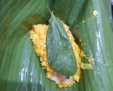 Foto langkah ke 6 dari resep Pepes Ayam Bumbu Kuning.