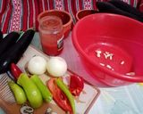 Pas rețetă Mâncare de vinete, în veselă de lut, la cuptor 1 fotografie