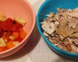 Barna alaplé + csirkés kuszkusz 🐔 recept fázis 4 fotója