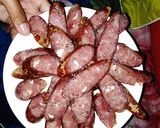 Hình bước làm 3 của món Lạp xưởng