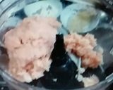 A picture of step 1 of Chicken pop stick.
