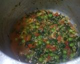 A picture of step 4 of Matar Methi Pulao.