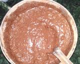 A picture of step 3 of Chocolate idli cake.