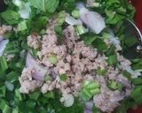 รูปขั้นตอนการทำที่ 3 ของ ลาบหมูไมโครเวฟ