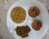 A picture of step 11 of Winter Special Dal Bati with Brinjal Bharta and Chutney.