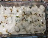 A picture of step 6 of Stuffed Shell lasagna.