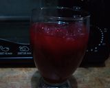 A picture of step 4 of Beetroot juice.