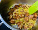 Kolbászos tojáspörkölt recept fázis 1 fotója