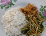 Foto langkah ke 3 dari resep Tumisan Ayam Tauge.