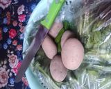 A picture of step 4 of Instant Pakora karri.