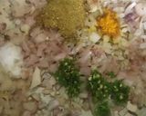 A picture of step 3 of Sprouted Finger Millet Stuff Paratha.