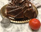 Foto del passaggio 6 della ricetta Ciambella autunnale cachi-ciock 🍑🍫