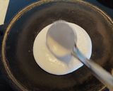 A picture of step 5 of Madurai egg kari dosa.