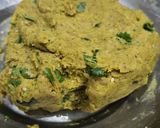 A picture of step 4 of Rajasthani Korma Roti.