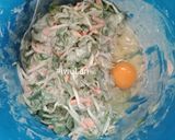 Foto langkah ke 2 dari resep Bakwan Bayam.