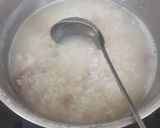 Hình bước làm 2 của món Cháo thịt bò băm