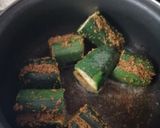 A picture of step 4 of Zucchini sabji.