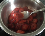 Foto del paso 2 de la receta: Pancakes con fresas y chocolate
