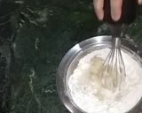 A picture of step 3 of Santa Claus Cake.