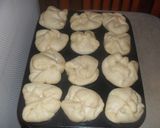 Túrós batyu muffin recept fázis 5 fotója