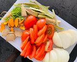 Hình bước làm 1 của món Canh cá mú nấm