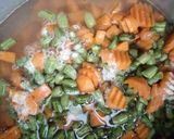 A picture of step 1 of Potato porridge.