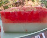 Foto langkah ke 4 dari resep Puding Semangka merah putih.