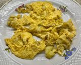 Patisszonos tojásrántotta recept fázis 2 fotója