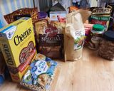 A picture of step 1 of Maggie's Munchies Mix.