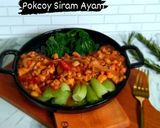 Foto langkah ke 8 dari resep Pokcoy Siram Ayam.