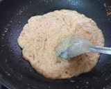 A picture of step 4 of Acacia gum iced milkcake.