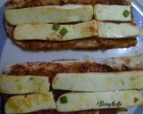 A picture of step 4 of Paneer Pizza Sticks.