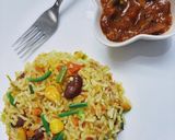 A picture of step 8 of Mexican Rice with Leftover Rice.