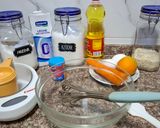 Foto del paso 1 de la receta: Budín de zanahoria y naranja