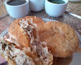 A picture of step 6 of Chicken kachori.